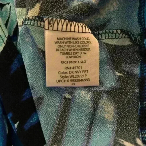 White Stag Blue Dress. Small. Preowned. Women’s - Picture 4 of 4